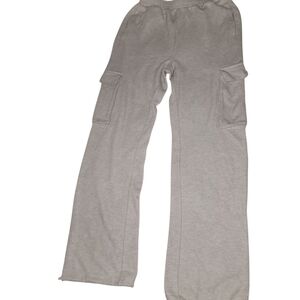 Forever 21 Light Gray Cargo Pants